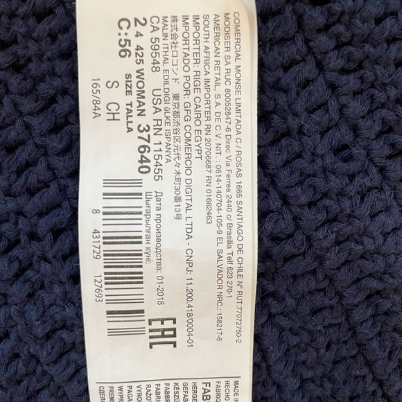 Mango MNG Handmade Crochet Maxi Dress Vacation Resort - Picture 10 of 10